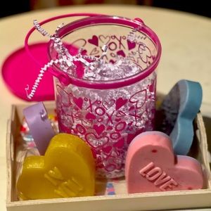 Oatmeal Valentine’s Day soap set!